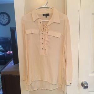 Oversized medium dress shirt